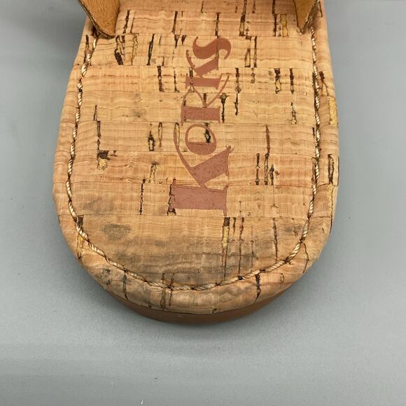NEW Korks Women’s Shay Comfort Sandals Brown Size 11M - Picture 6 of 10